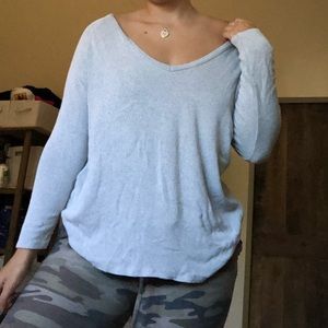 Brandy Melville Long Sleeve Grey Sweater